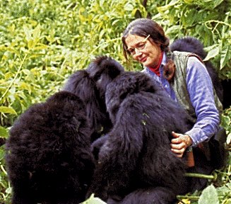 Photo of Dian Fossey - Contact your instructor if you are unable to see or interpret this graphic.