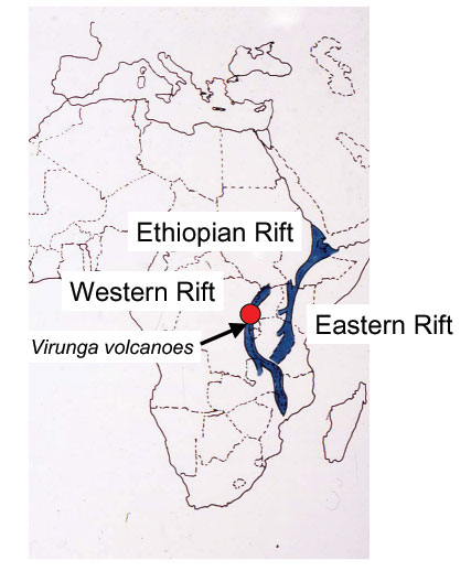 east african rift volcanoes