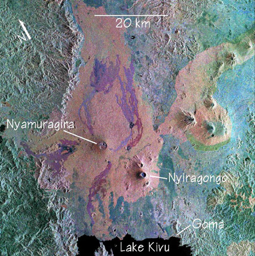 east african rift volcanoes